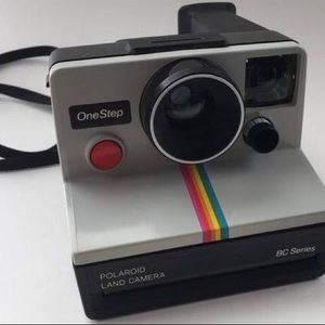 Vintage White Land Camera Polaroid